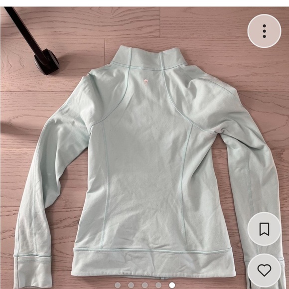 Ivivva sweater with zip up pockets and thumbholes - size 12 - Picture 3 of 5